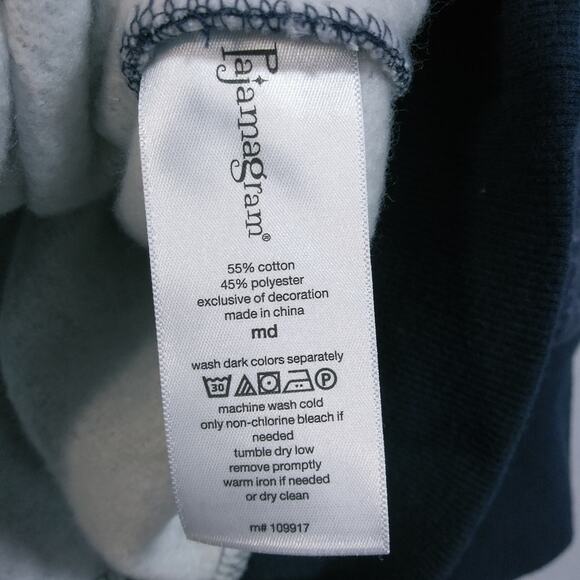 Pajamagram Solstice Shearling Rollneck Pajama Sweatshirt  M - Picture 7 of 9